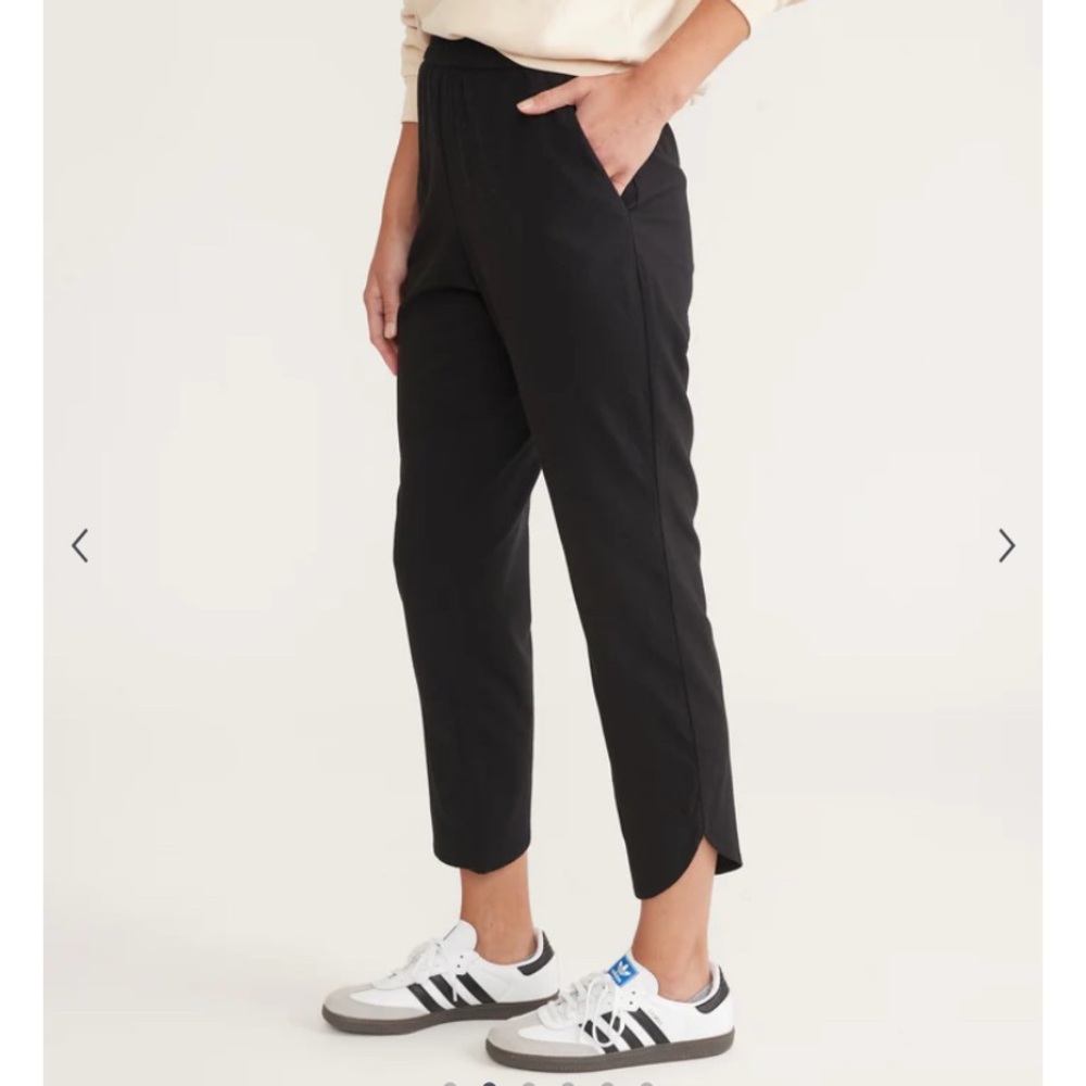 Marine Layer Black Allison Pant size Small